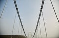 Beautiful Bridge in Iceland. Bridge struts.