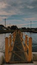 Beautiful bridge over the harbour in Maumere