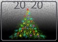 Beautiful bright colored Christmas tree framed Wallpaper picture Christmas mood