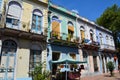 Colorful Reus al Norte district in Montevideo Uruguay Royalty Free Stock Photo