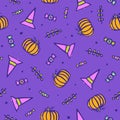 Beautiful bright Halloween background.