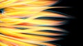 Beautiful bright motley yellow orange abstract energy magical cosmic fiery neon wall of lines and stripes, waves, flames on a Royalty Free Stock Photo