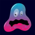 Funny jelly monster