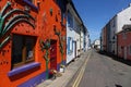 Beautiful Brixham Devon with a very colourful street