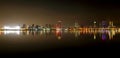 Beautiful broad view of Bahrain Skyline Royalty Free Stock Photo