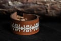 Image of beautiful brown bracelet