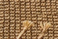 Beautiful brown knitting wool texture Royalty Free Stock Photo