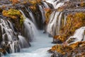 Beautiful Bruarfoss Waterfall, Iceland