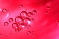 Beautiful bubble on macro photography for backgounds