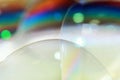 Beautiful bubble on macro photography for backgounds