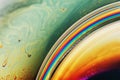 Beautiful bubble on macro photography for backgounds