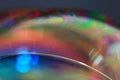 Beautiful bubble on macro photography for backgounds