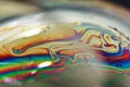 Beautiful bubble on macro photography for backgounds