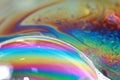 Beautiful bubble on macro photography for backgounds