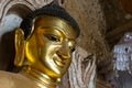 Beautiful Buddha face at Htilominlo temple, Bagan