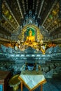 Beautiful Buddha Statue in Wat Sri Suphan Silver Temple