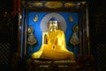 Beautiful Buddha statues in Mahabodhi Stupa,India