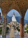 Beautiful Buddhist monastery and temple of Pha Sorn Kaew