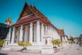 Beautiful Buddhist Temple in Bangkok, Thailand Royalty Free Stock Photo