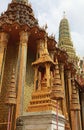 Beautiful Buddhist temple gable