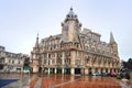 Beautiful building in Europe Square in Batumi, Georgia Royalty Free Stock Photo