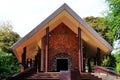 Beautiful building of Luang Poo Mun Bhuridatta temple Royalty Free Stock Photo