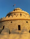 Beautiful building of a monument built at swat river