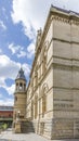 The beautiful building of the South Australian Museum in Adelaide, Southern Australia, on a sunny day and blue sky