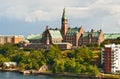 Beautiful building in Stockholm Royalty Free Stock Photo