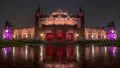 Kelvingrove Art Gallery and Museum at night. Royalty Free Stock Photo