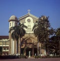 Beautiful building of t Peters Church in Bandra Mumbai