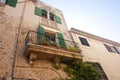 Beautiful building in Valldemossa, famous old mediterranean village of Majorca Spain. Royalty Free Stock Photo