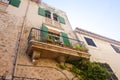 Beautiful building in Valldemossa, famous old mediterranean village of Majorca Spain. Royalty Free Stock Photo