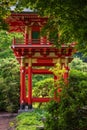 Japanese Tea Garden, Golden Gate Park, San Francisco, California. Royalty Free Stock Photo