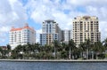 Beautiful Building in West Palm Beach Royalty Free Stock Photo