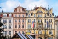 Beautiful buildings of the Ministry of Regional Development in Prague