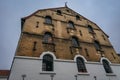 Beautiful buildings of the old center of Valkenburg Limburg Royalty Free Stock Photo