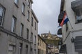 Beautiful buildings of the old center of Valkenburg Limburg Royalty Free Stock Photo