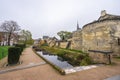 Beautiful buildings of the old center of Valkenburg Limburg Royalty Free Stock Photo