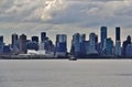 Beautiful buildings, skyline, Coal Harbour in Downtown Vancouver, British Columbia Royalty Free Stock Photo