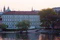 City landscape, Vltava. Prague. Czechia