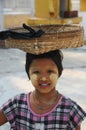 A beautiful burmese girl