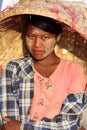 Beautiful Burmese woman