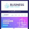 Beautiful Business Concept Brand Name Algorithm, business, foret Royalty Free Stock Photo