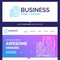 Beautiful Business Concept Brand Name Audio, hifi, monitor, spea