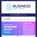 Beautiful Business Concept Brand Name Binary, code, coding, data