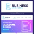 Beautiful Business Concept Brand Name Check, filing, list, listi