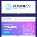 Beautiful Business Concept Brand Name Code, coding, computer, mo Royalty Free Stock Photo