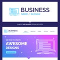 Beautiful Business Concept Brand Name Code, coding, computer, mo