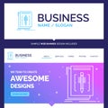 Beautiful Business Concept Brand Name Code, edit, editor, langua